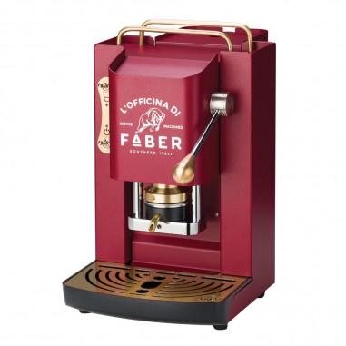 FABER SLOT DELUXE CHERRY RED & GOLD Macchina a...