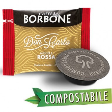 50 Capsule Don Carlo Caffè Borbone Miscela...