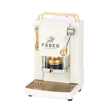 FABER SLOT MINI DELUXE WHITE & GOLD Macchina a...
