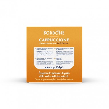16 Capsule Borbone Cappuccione Compatibile...