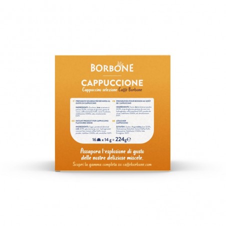 16 Capsule Borbone Cappuccione Compatibile Nescafè Dolce Gusto