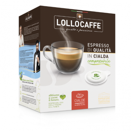 150 Cialde Lollo Caffè Miscela Classico ESE 44 MM