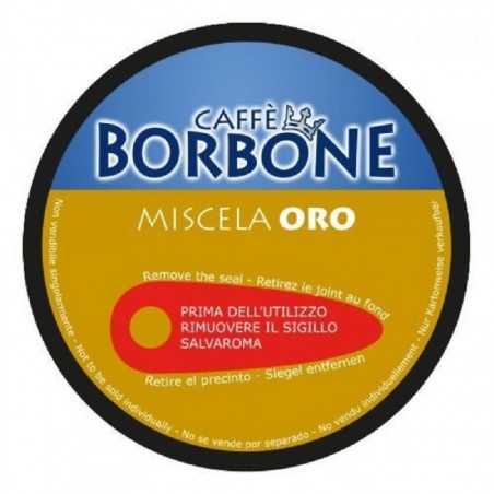 90 Capsule Caffè Borbone Miscela Oro Compatibile Dolce Gusto