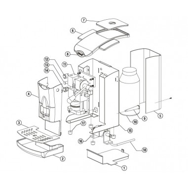 Portacialda Derlin per Faber Slot
