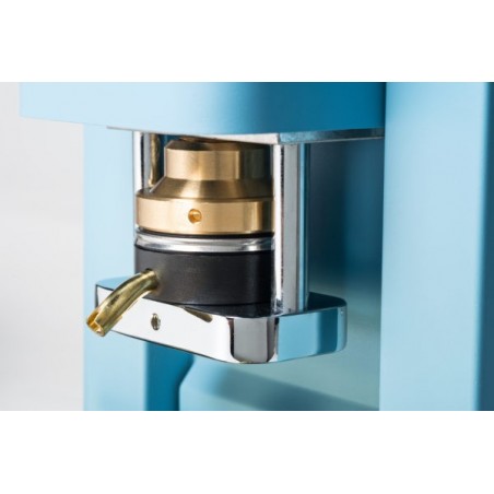 FABER SLOT DELUXE Turquoise Sky Blue & Brass Macchina a Cialde