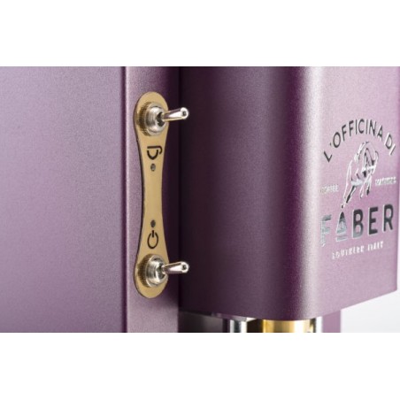 FABER SLOT DELUXE Violet Purple & Brass Macchina a Cialde
